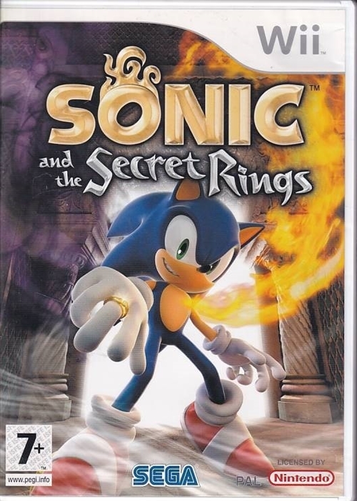 Sonic and the Secret Rings - Wii (B Grade) (Genbrug)